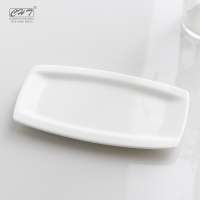 New design fine bone china porcelain kitchen dishes for restaurant